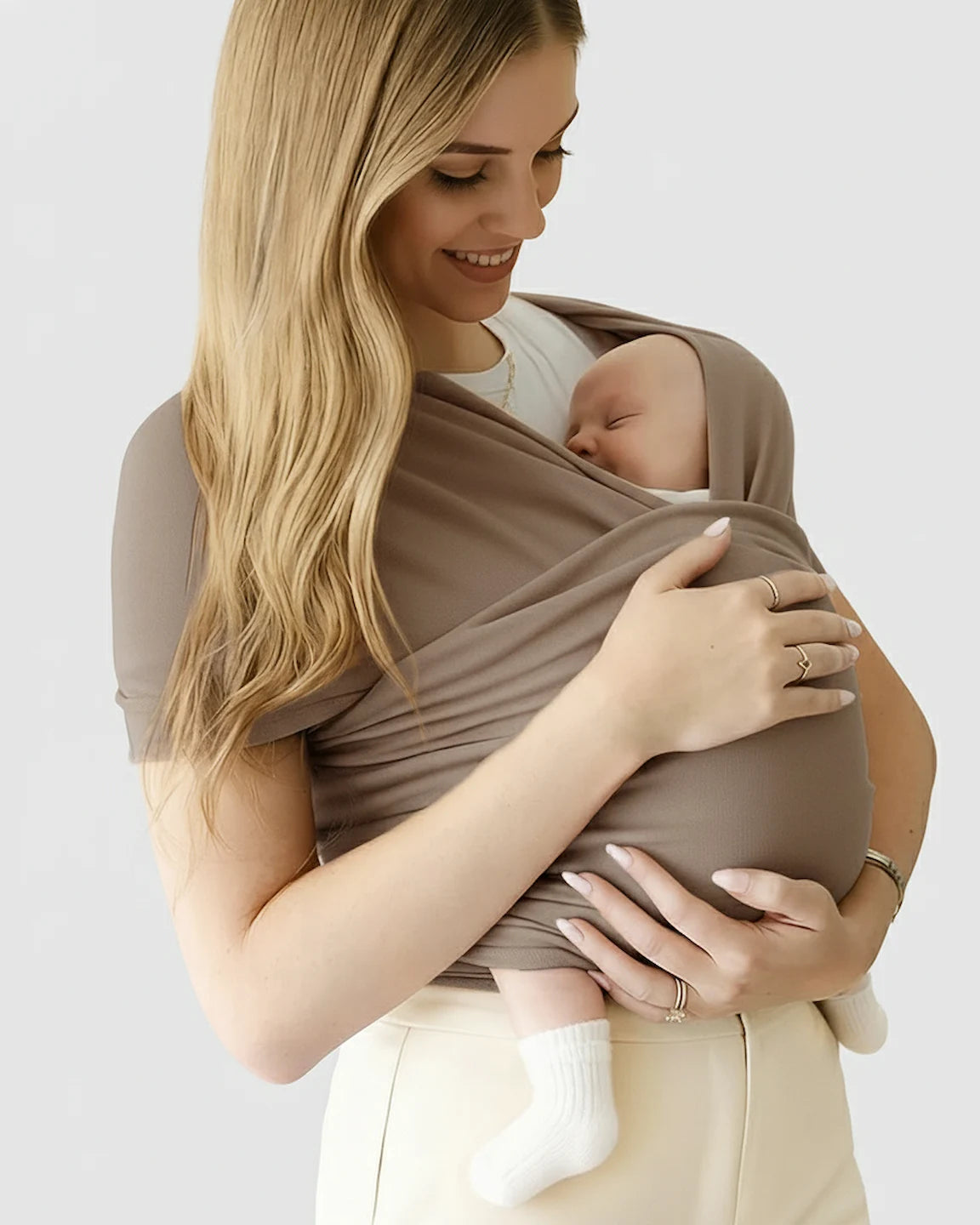 Skin-to-Skin Adjustable Baby Wrap Carrier