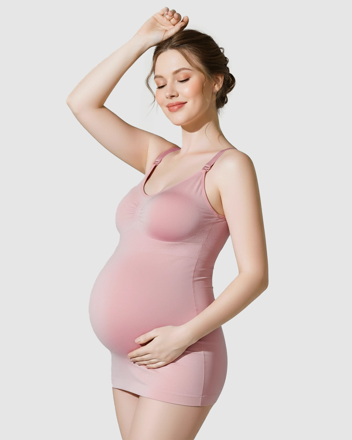 Soft Stretch Front-Opening Wireless Maternity Nursing Bra