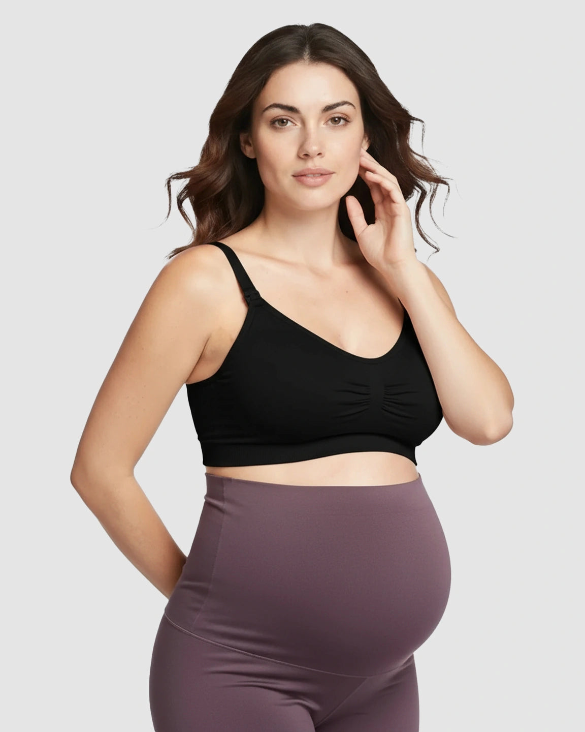 Seamless Soft Stretch Wireless Nursing Bra