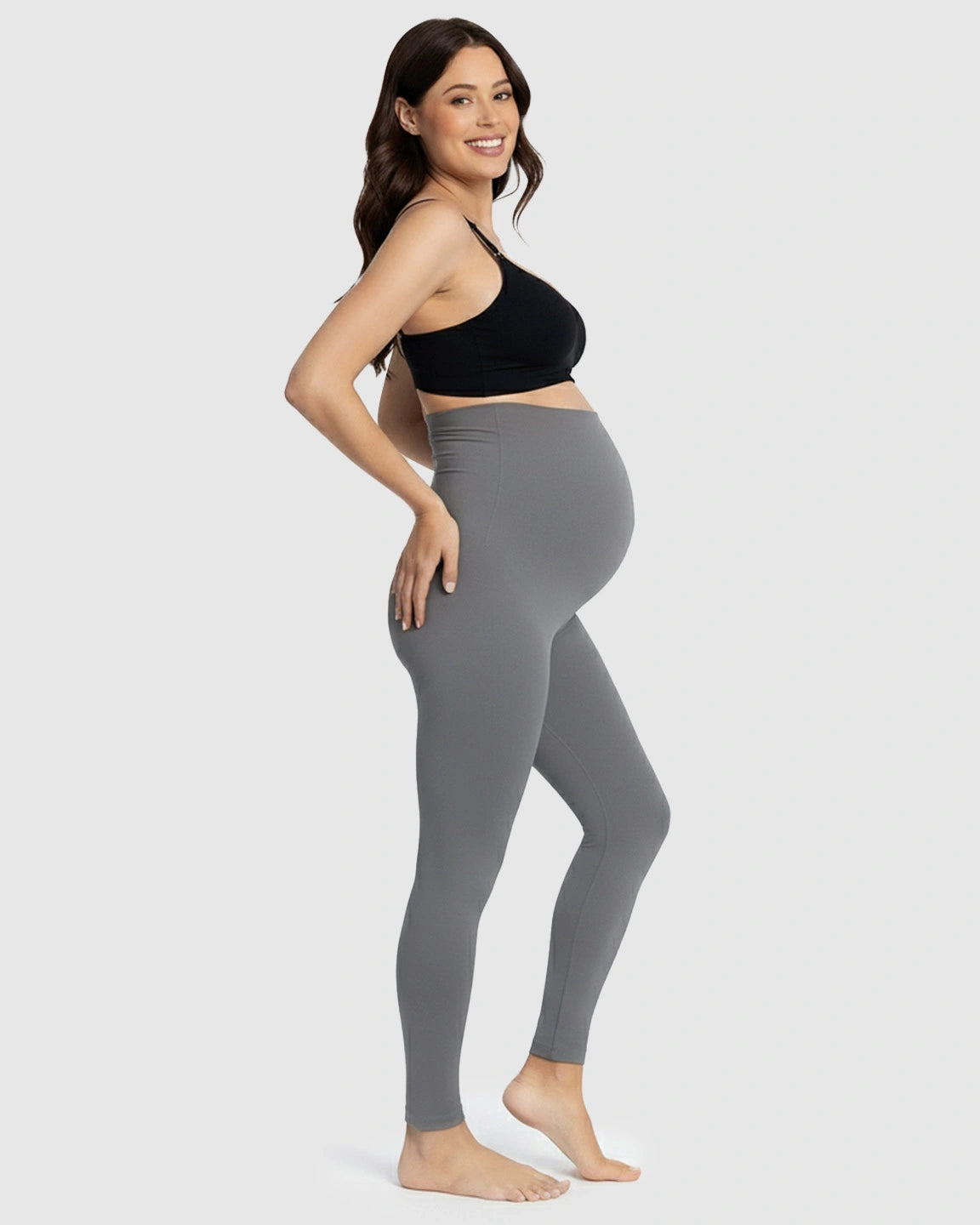 Belly Support Stretch Maternity Leggings