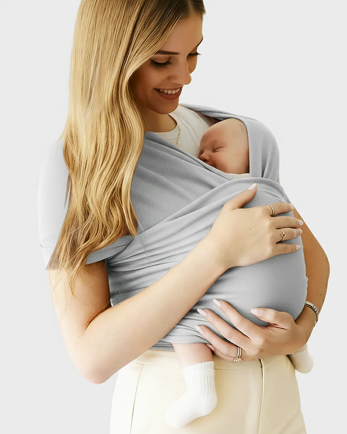 Skin-to-Skin Adjustable Baby Wrap Carrier