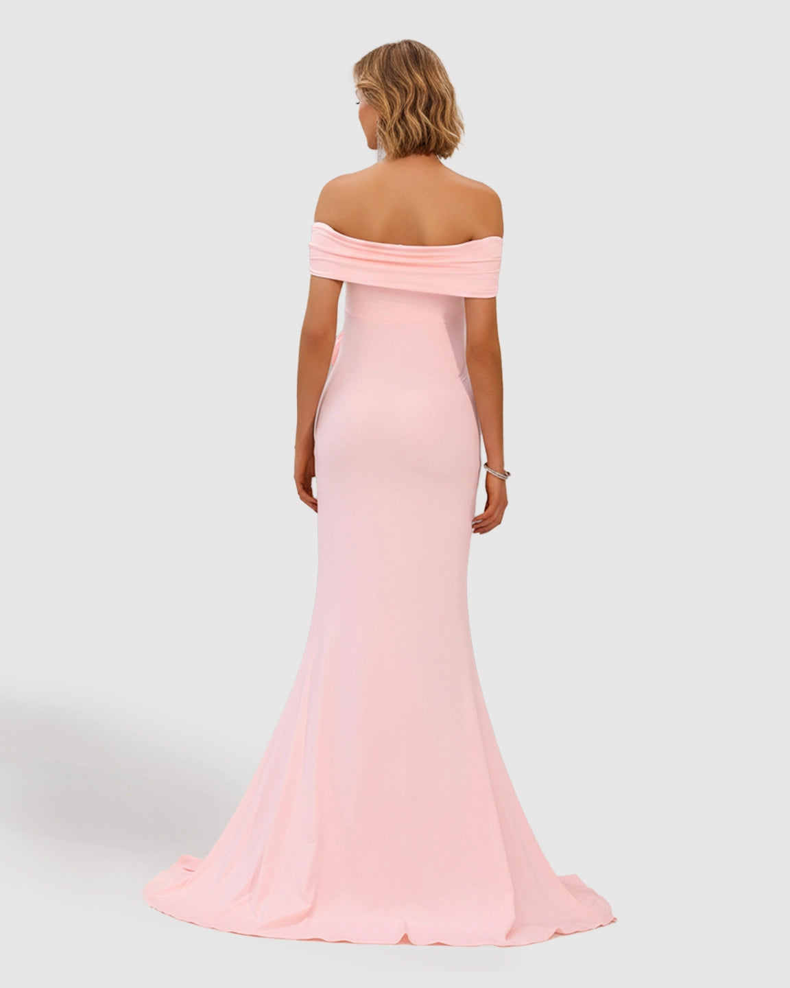 Adjustable Waist Classic Maternity Photoshoot Gown