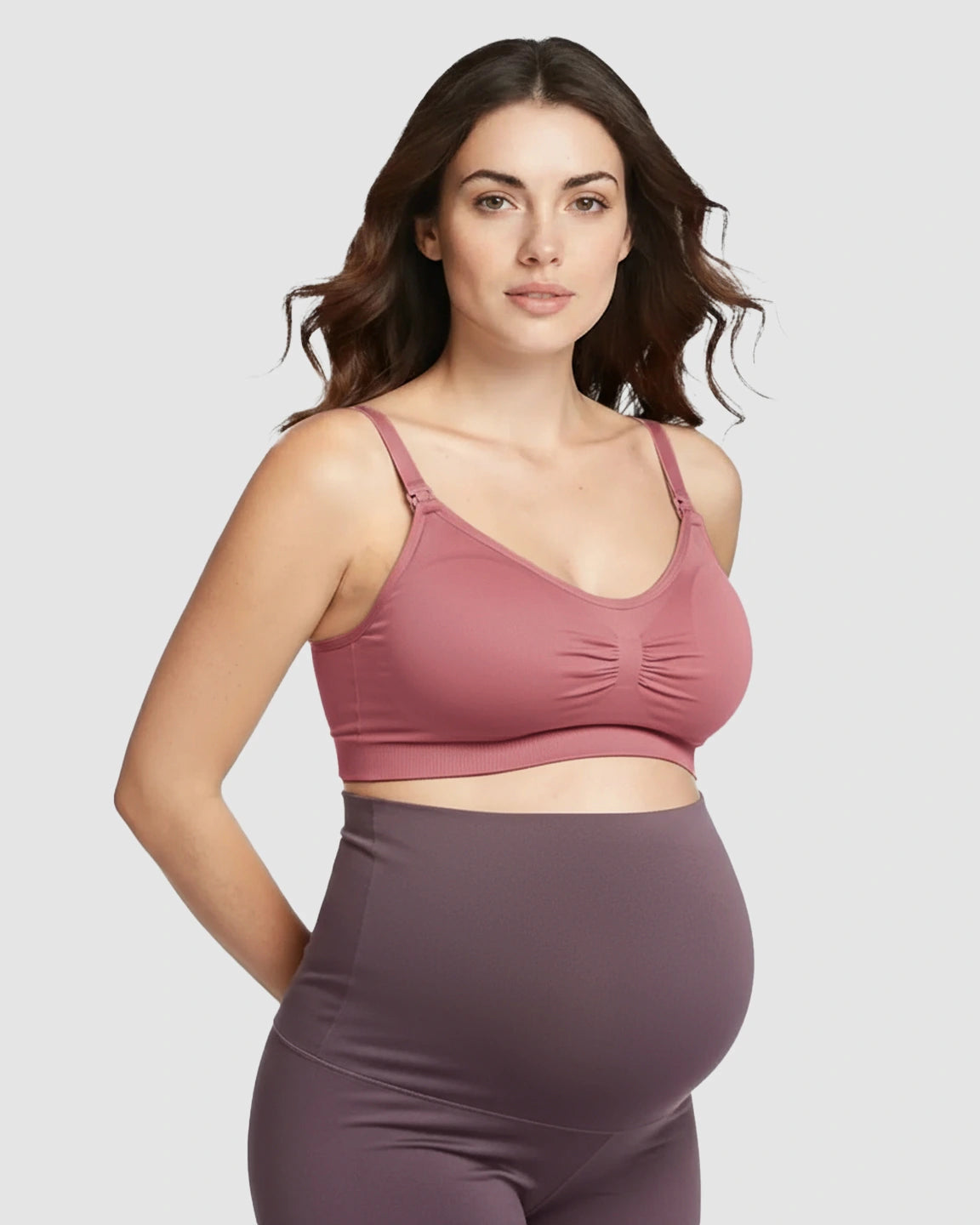 Seamless Soft Stretch Wireless Nursing Bra