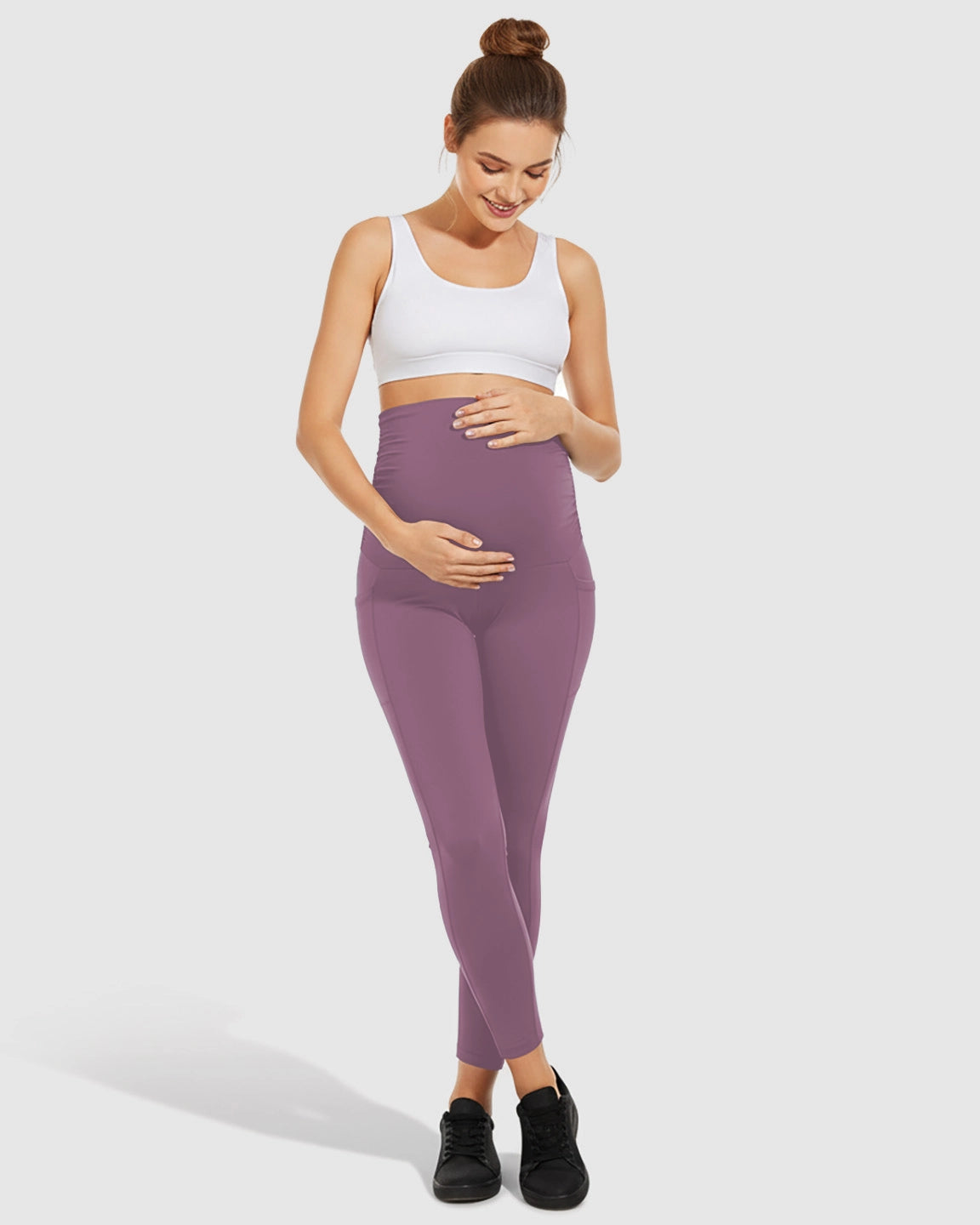 High-Elastic Support Activewear Maternity Leggings