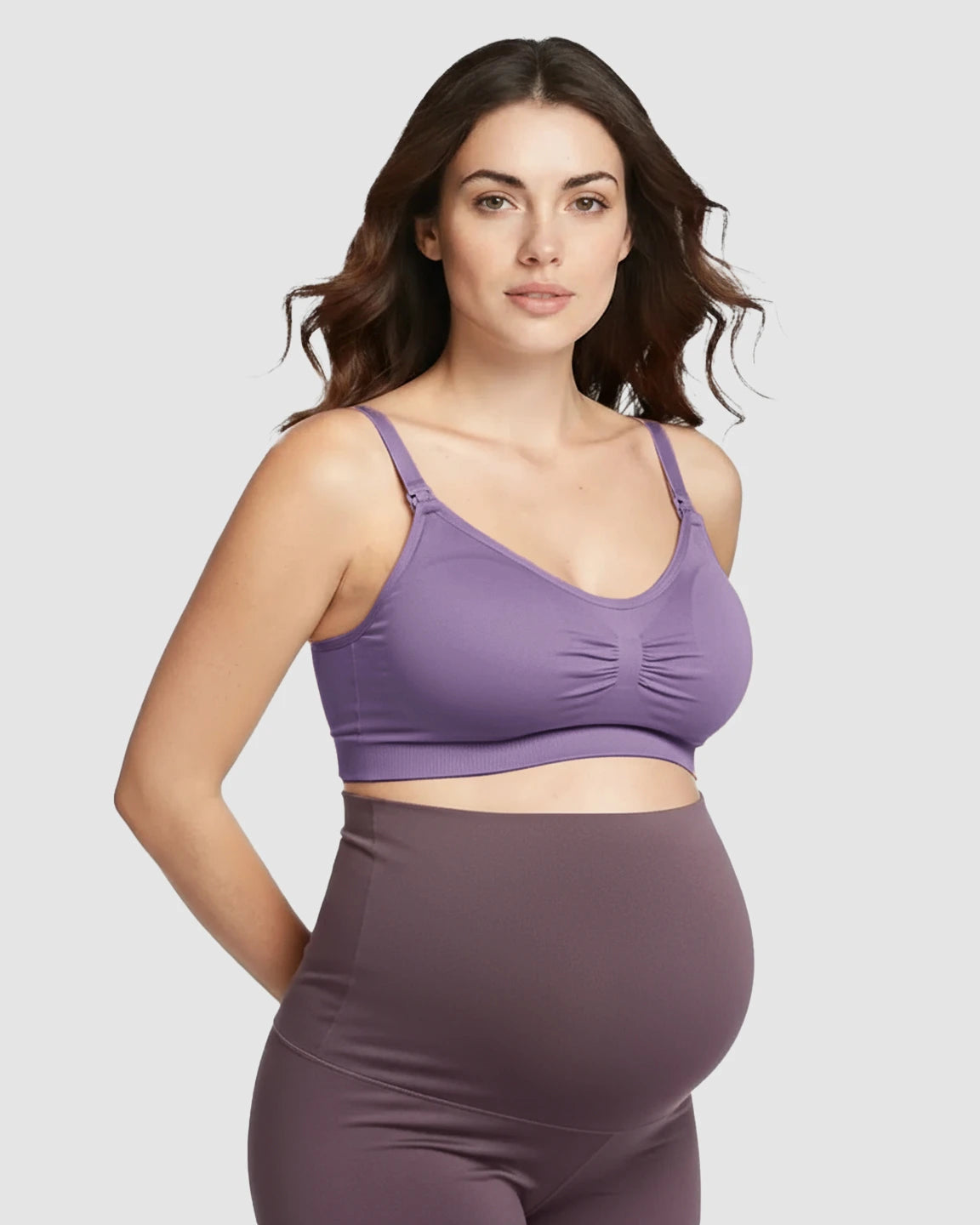 Seamless Soft Stretch Wireless Nursing Bra