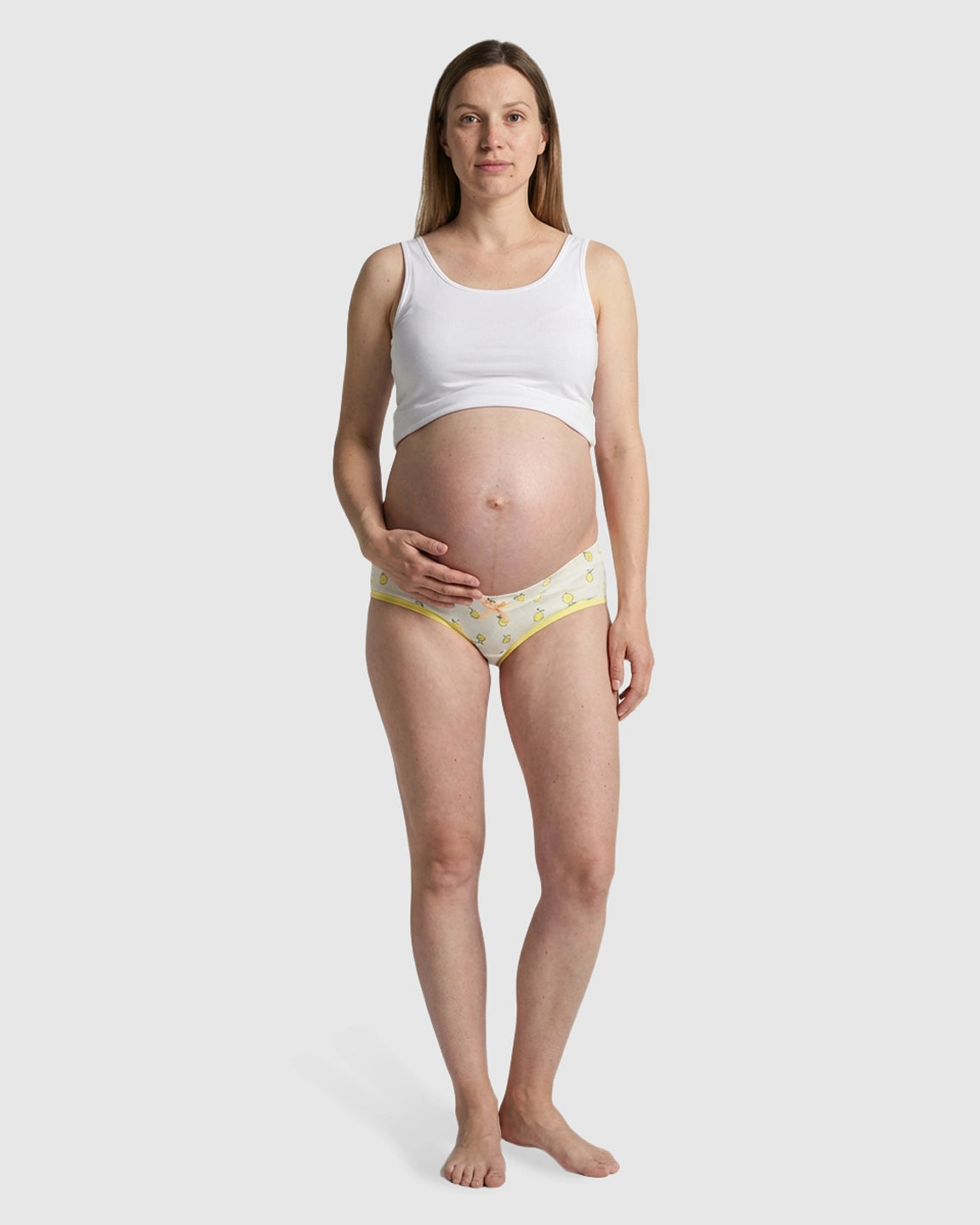 Pure Cotton V-Shaped Maternity Panties