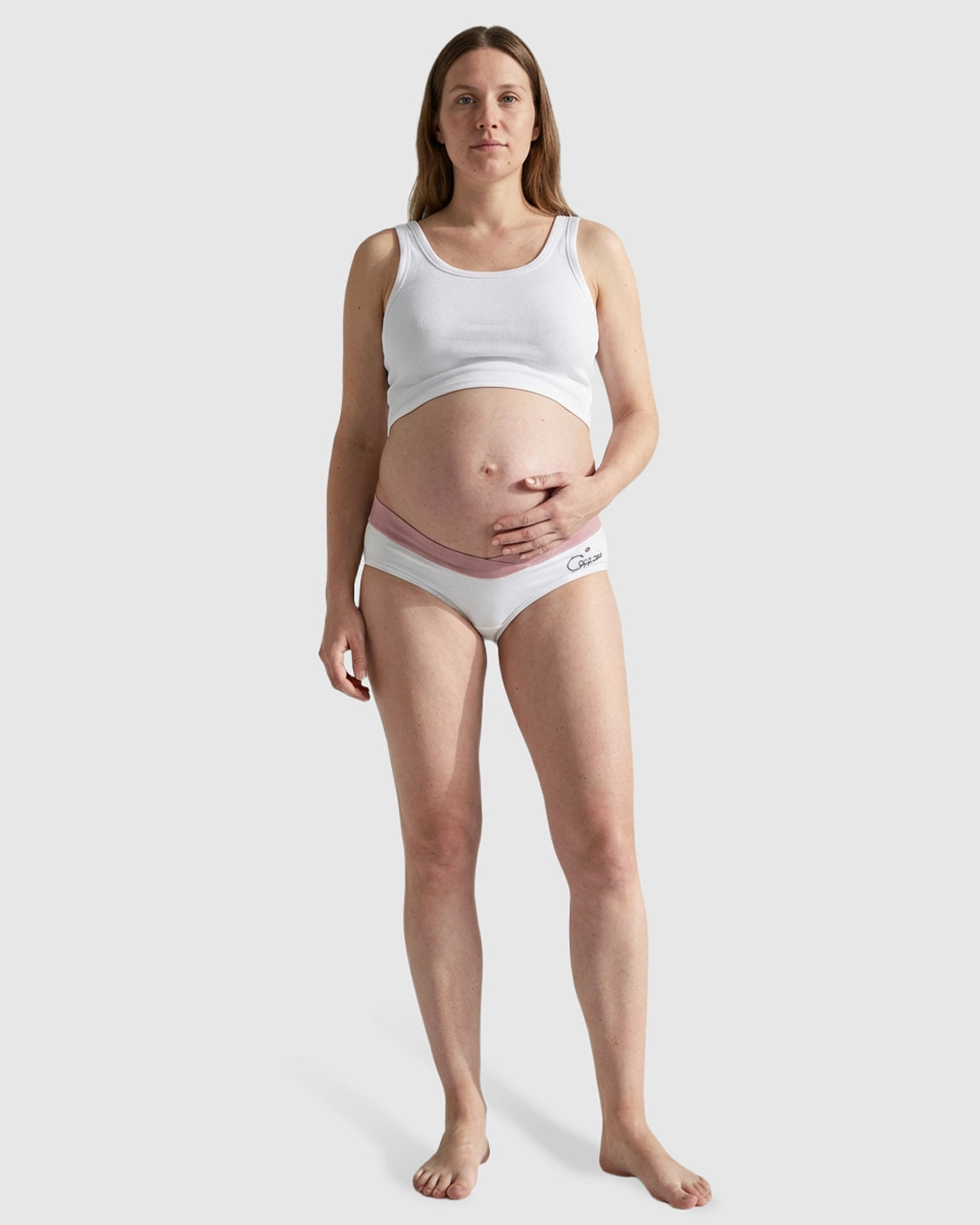 Crossover Front Hip-lifting Maternity Brief