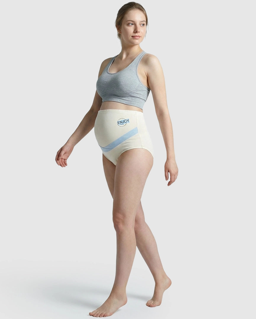 Crisscross High-Waist Maternity Underwear