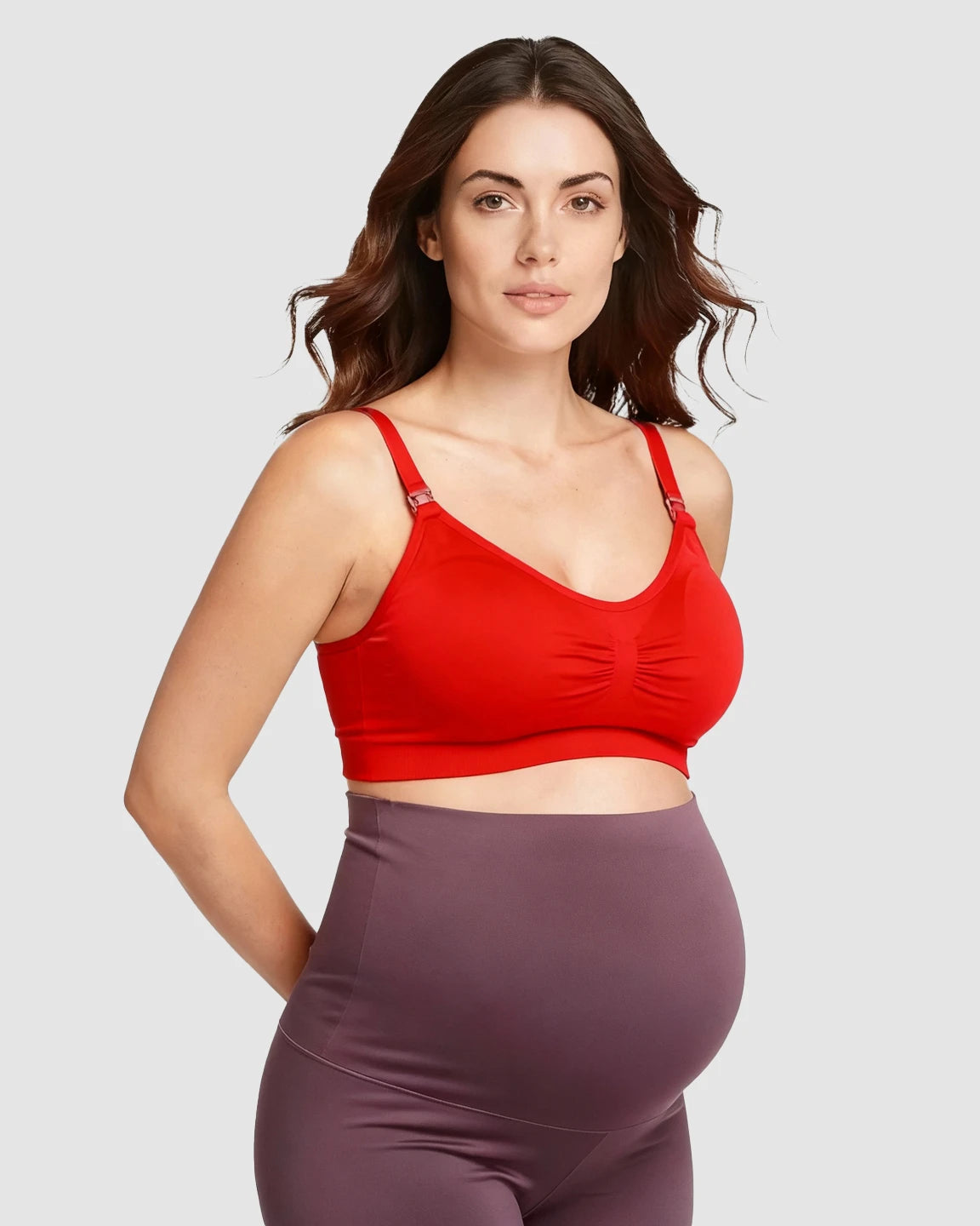Seamless Soft Stretch Wireless Nursing Bra