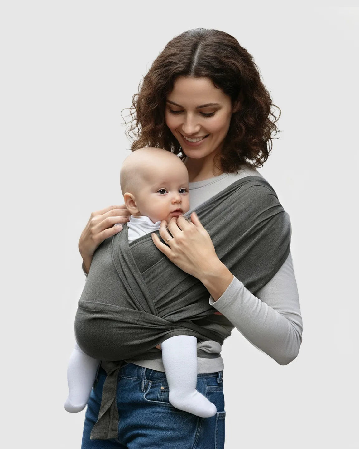 Adjustable Wrap-Style Baby Carrier