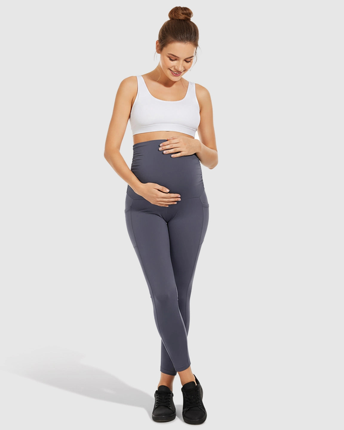 High-Elastic Support Activewear Maternity Leggings