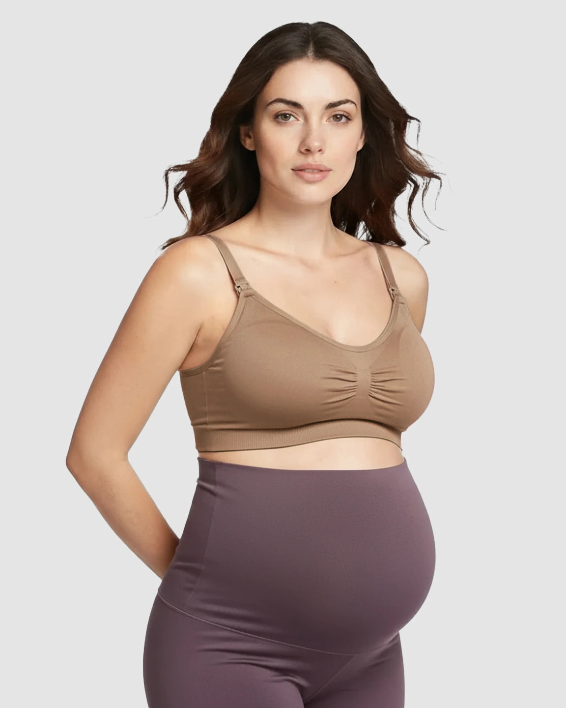 Seamless Soft Stretch Wireless Nursing Bra
