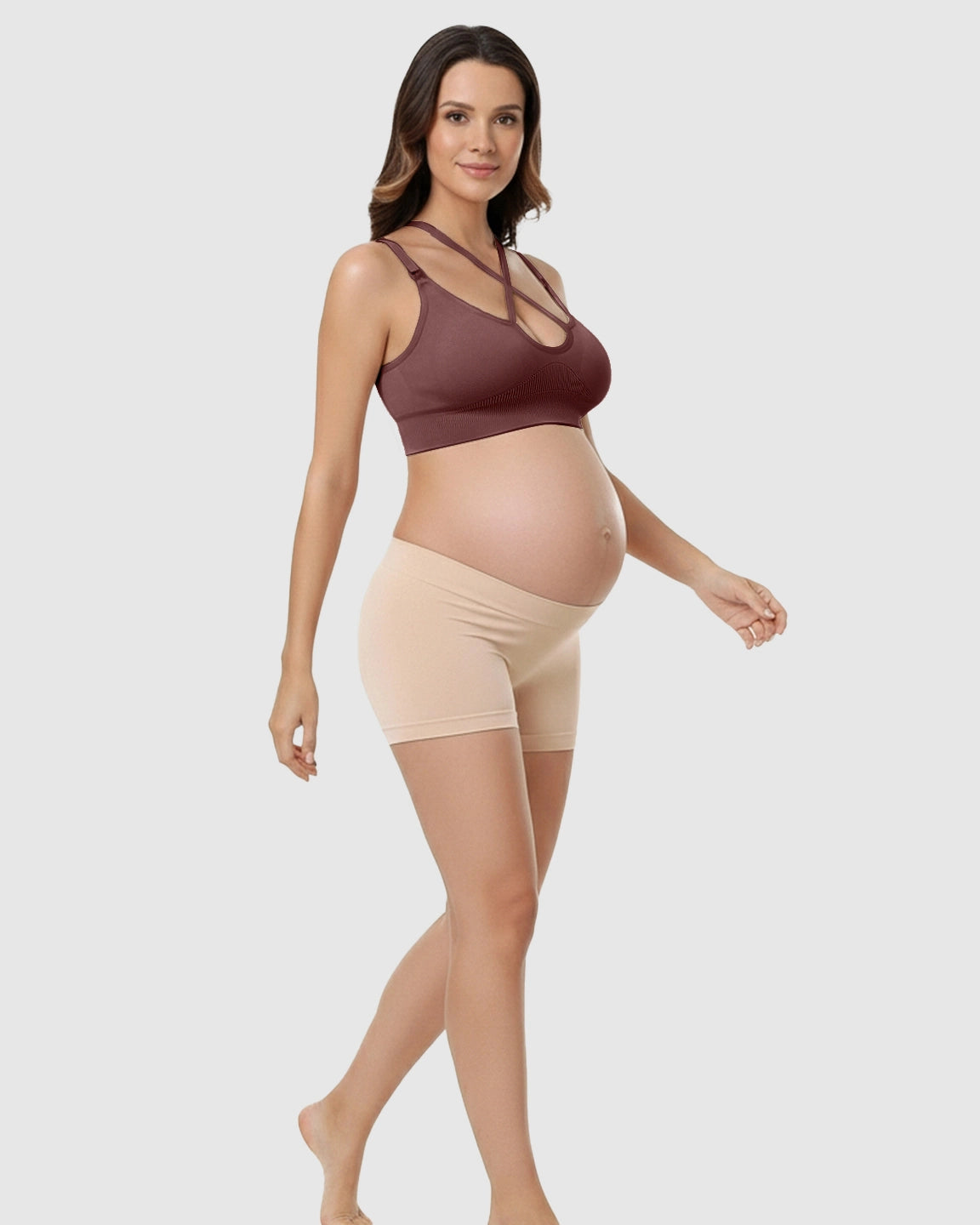 Seamless CrissCross Nursing Bra