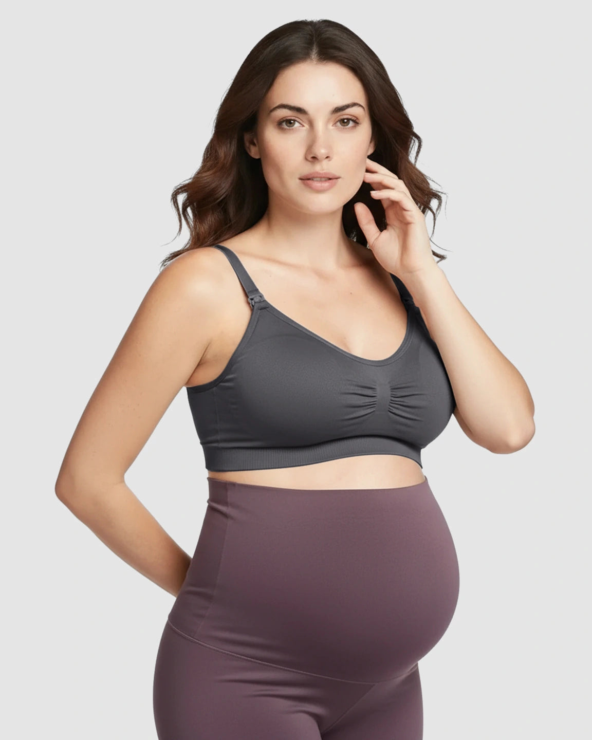 Seamless Soft Stretch Wireless Nursing Bra