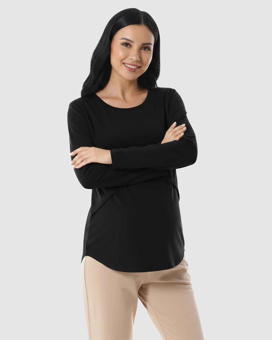 Nursing Access Loose Fit Maternity & Nursing Top