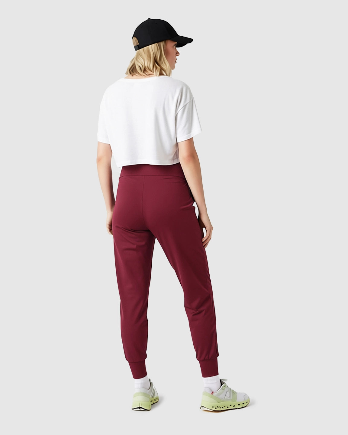 Supportive Slim-Fitting Maternity Joggers