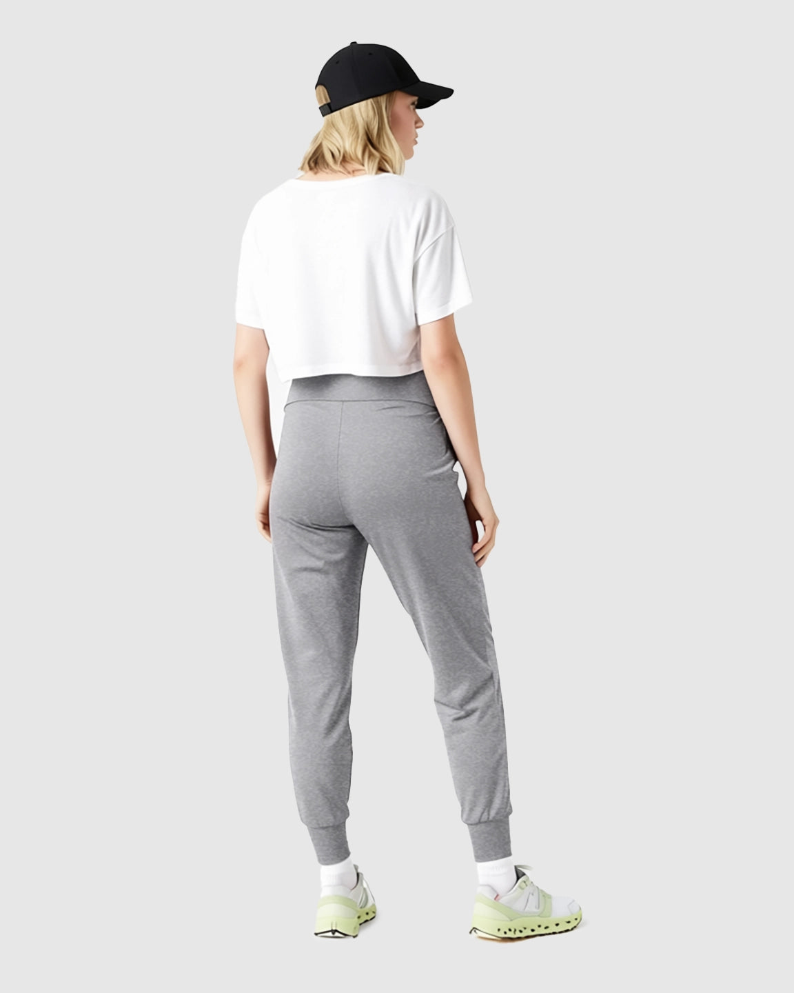 Supportive Slim-Fitting Maternity Joggers