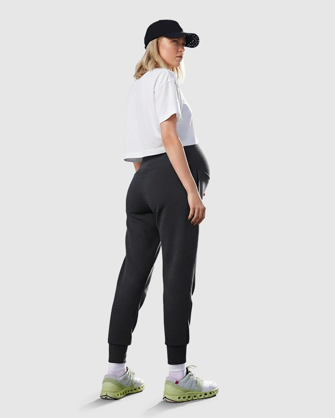 Supportive Slim-Fitting Maternity Joggers