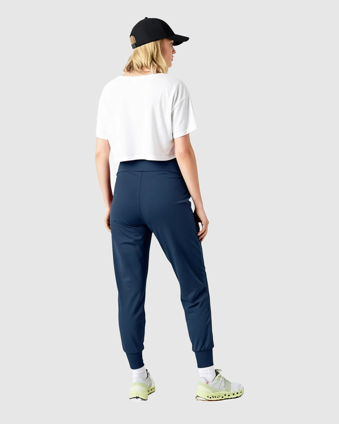 Supportive Slim-Fitting Maternity Joggers