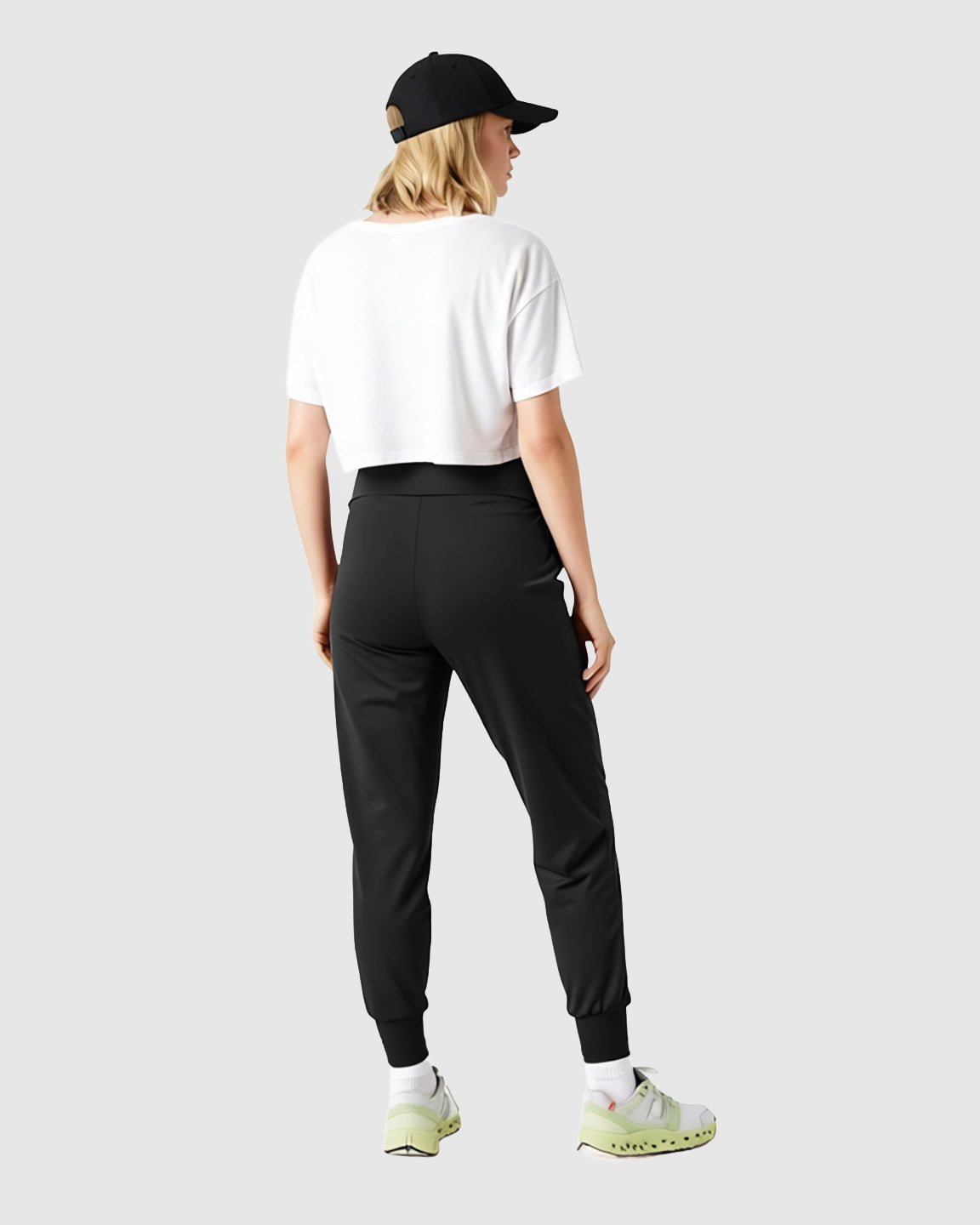 Supportive Slim-Fitting Maternity Joggers