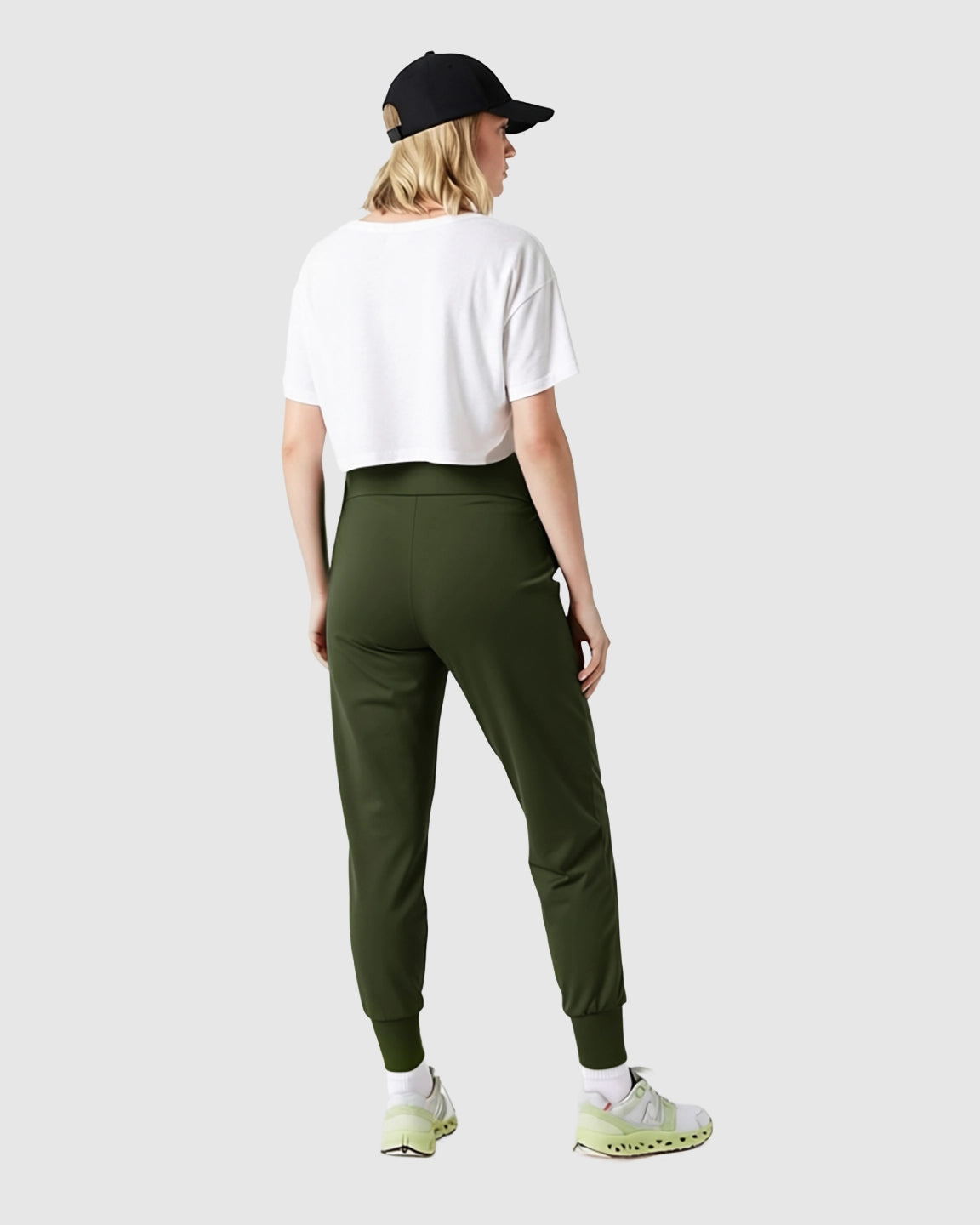 Supportive Slim-Fitting Maternity Joggers