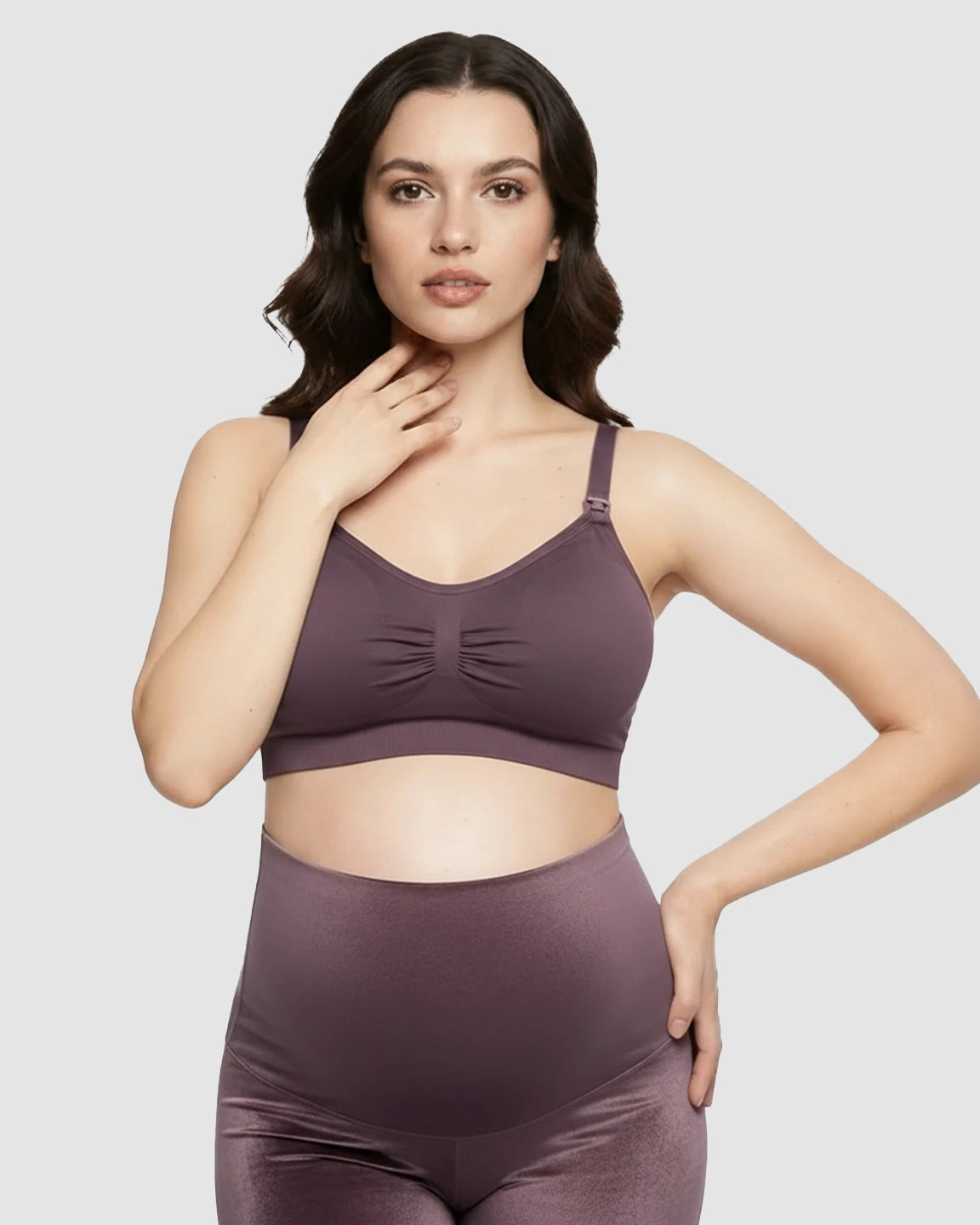 Seamless Soft Stretch Wireless Nursing Bra