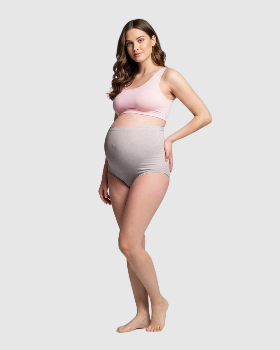 High-Waist Cotton Support Maternity Panties