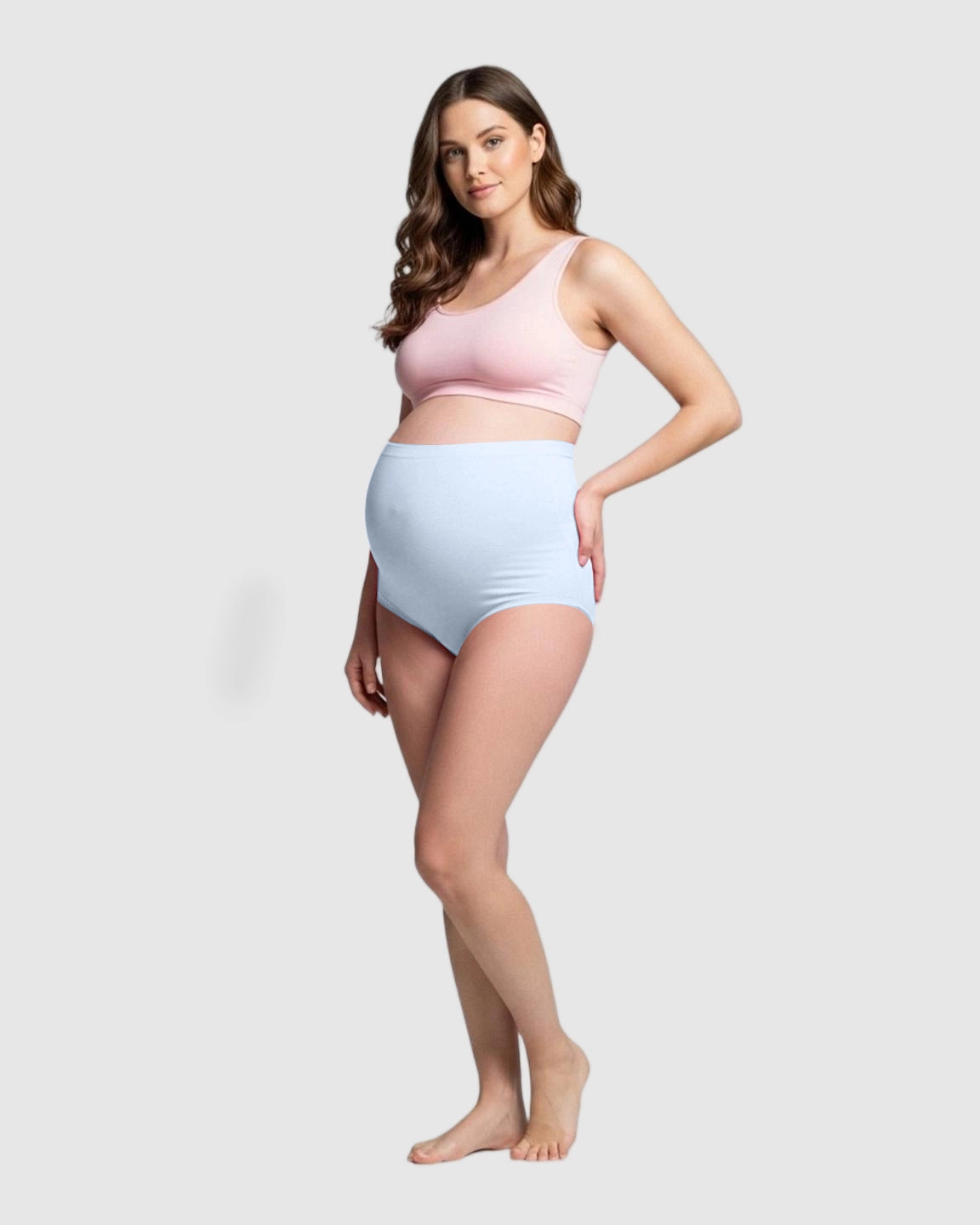 High-Waist Cotton Support Maternity Panties