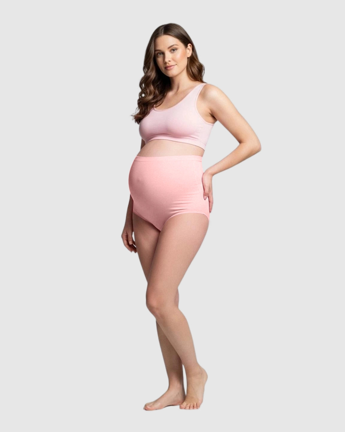 High-Waist Cotton Support Maternity Panties