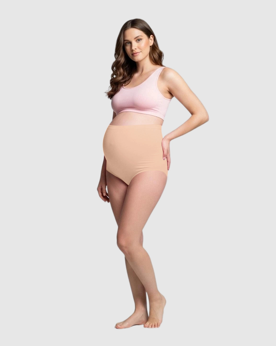 High-Waist Cotton Support Maternity Panties