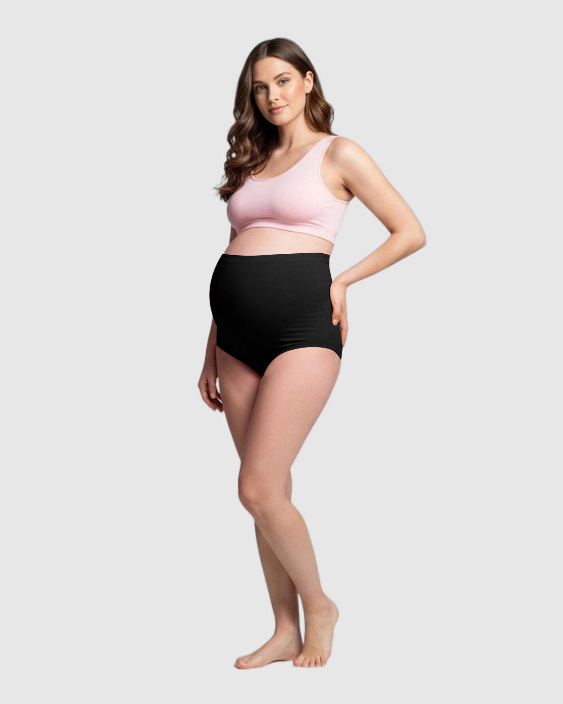 High-Waist Cotton Support Maternity Panties