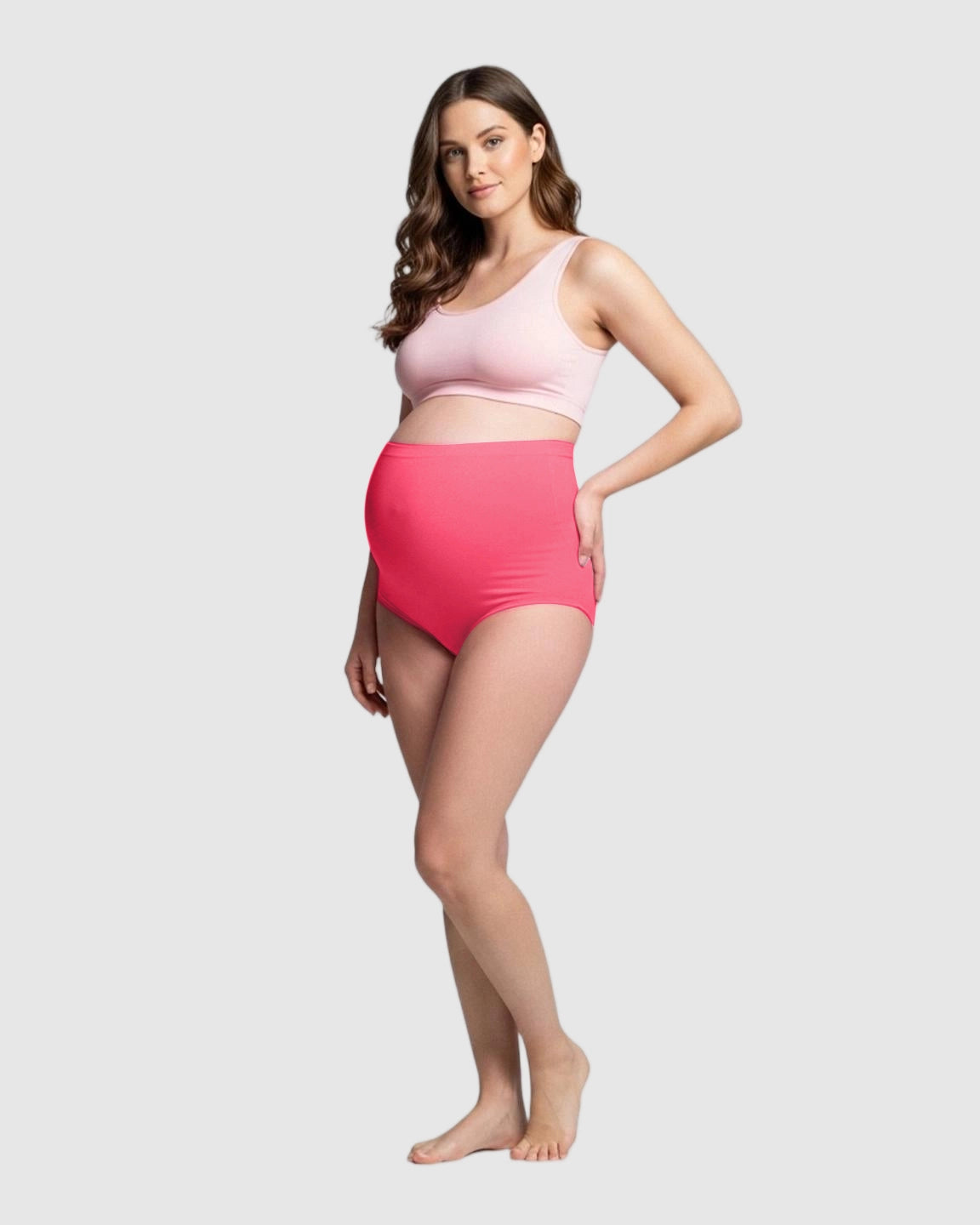 High-Waist Cotton Support Maternity Panties