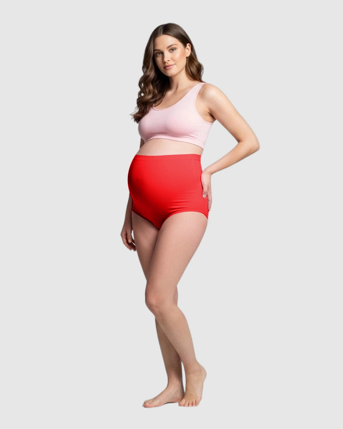 High-Waist Cotton Support Maternity Panties