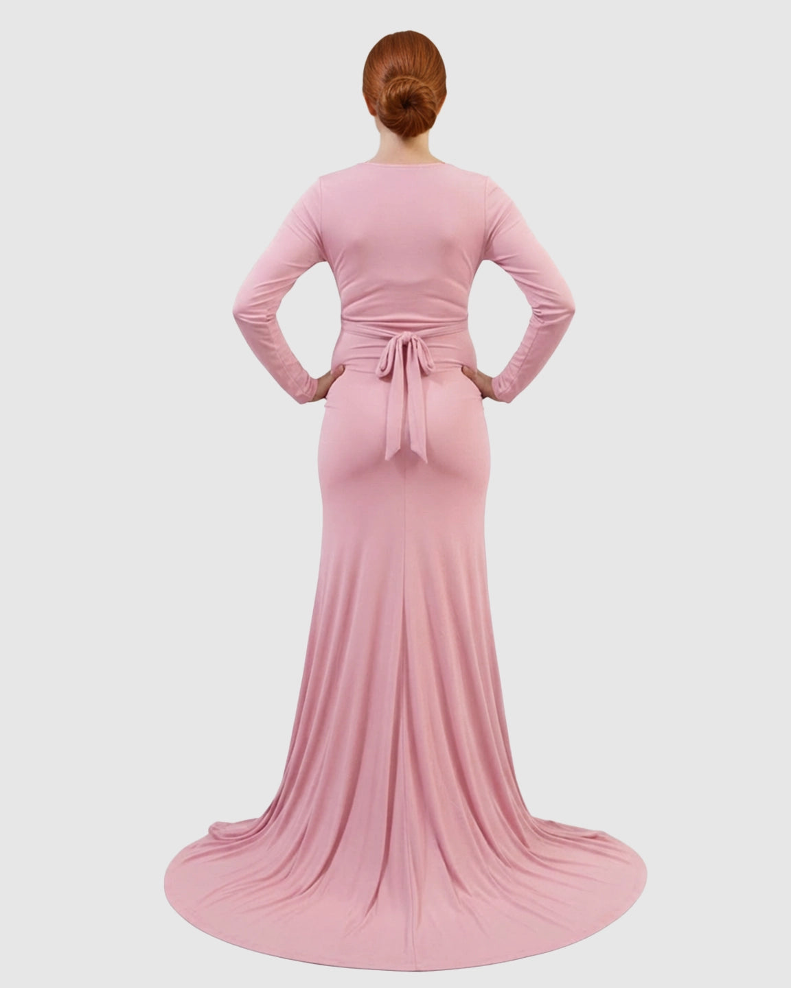 Empire Waist Romantic Style Maternity Photography Gown