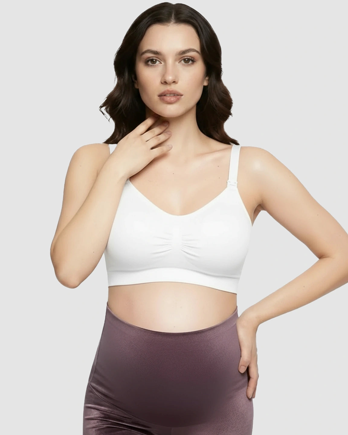 Seamless Soft Stretch Wireless Nursing Bra