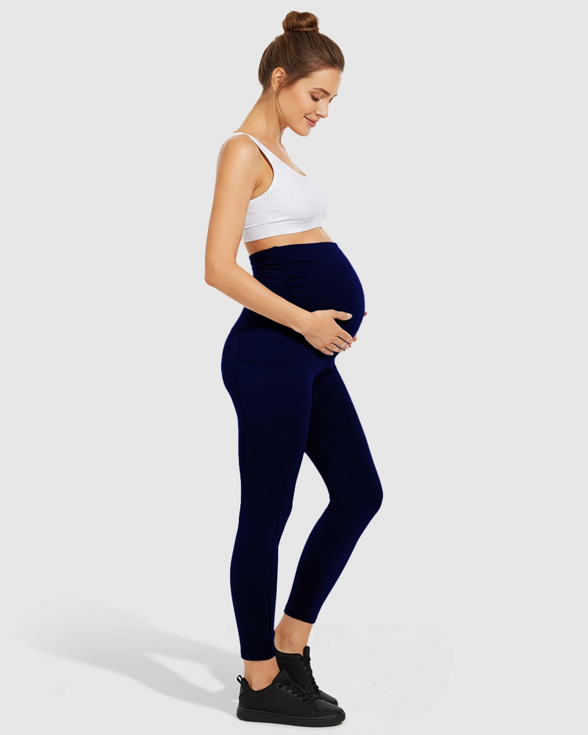 High-Elastic Support Activewear Maternity Leggings