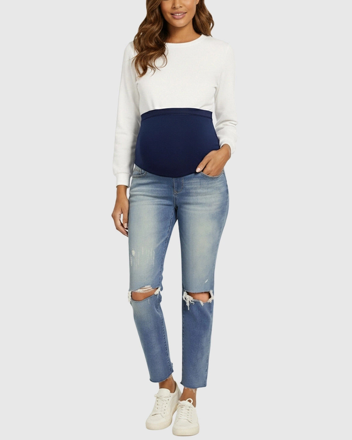 Comfy Fit Stretch Maternity Jeans
