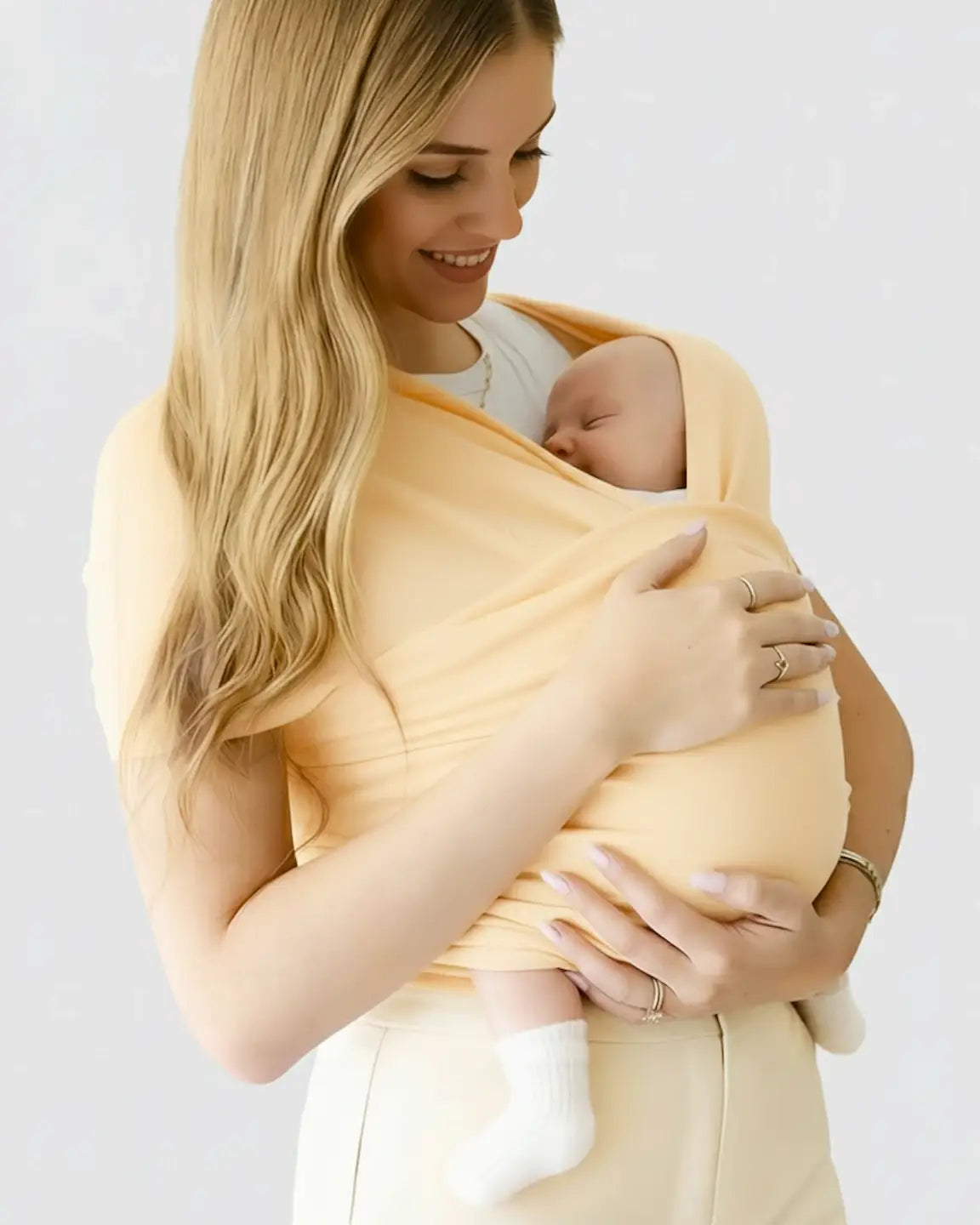 Skin-to-Skin Adjustable Baby Wrap Carrier