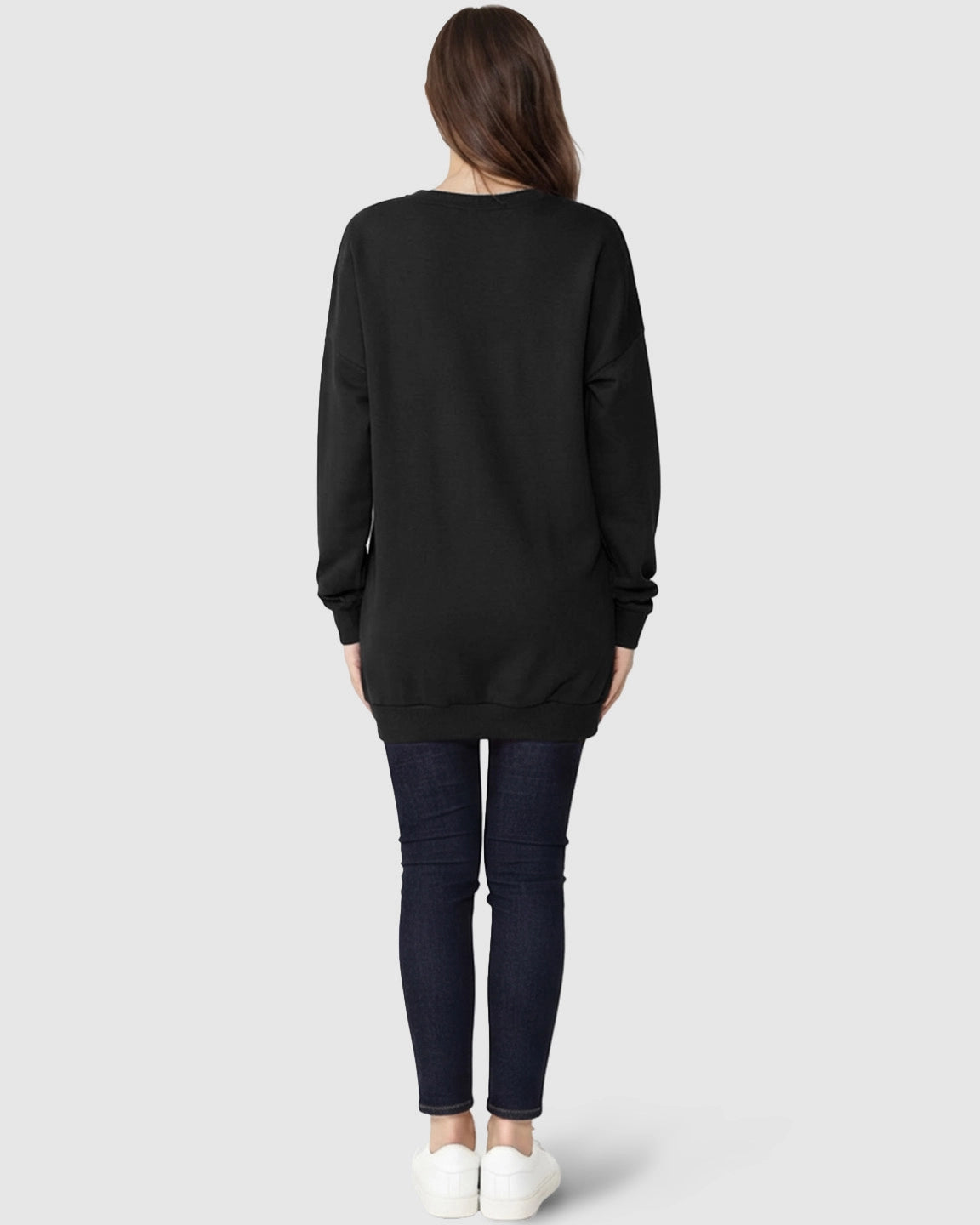 Discreet Zipper Nursing Access Casual Maternity Top