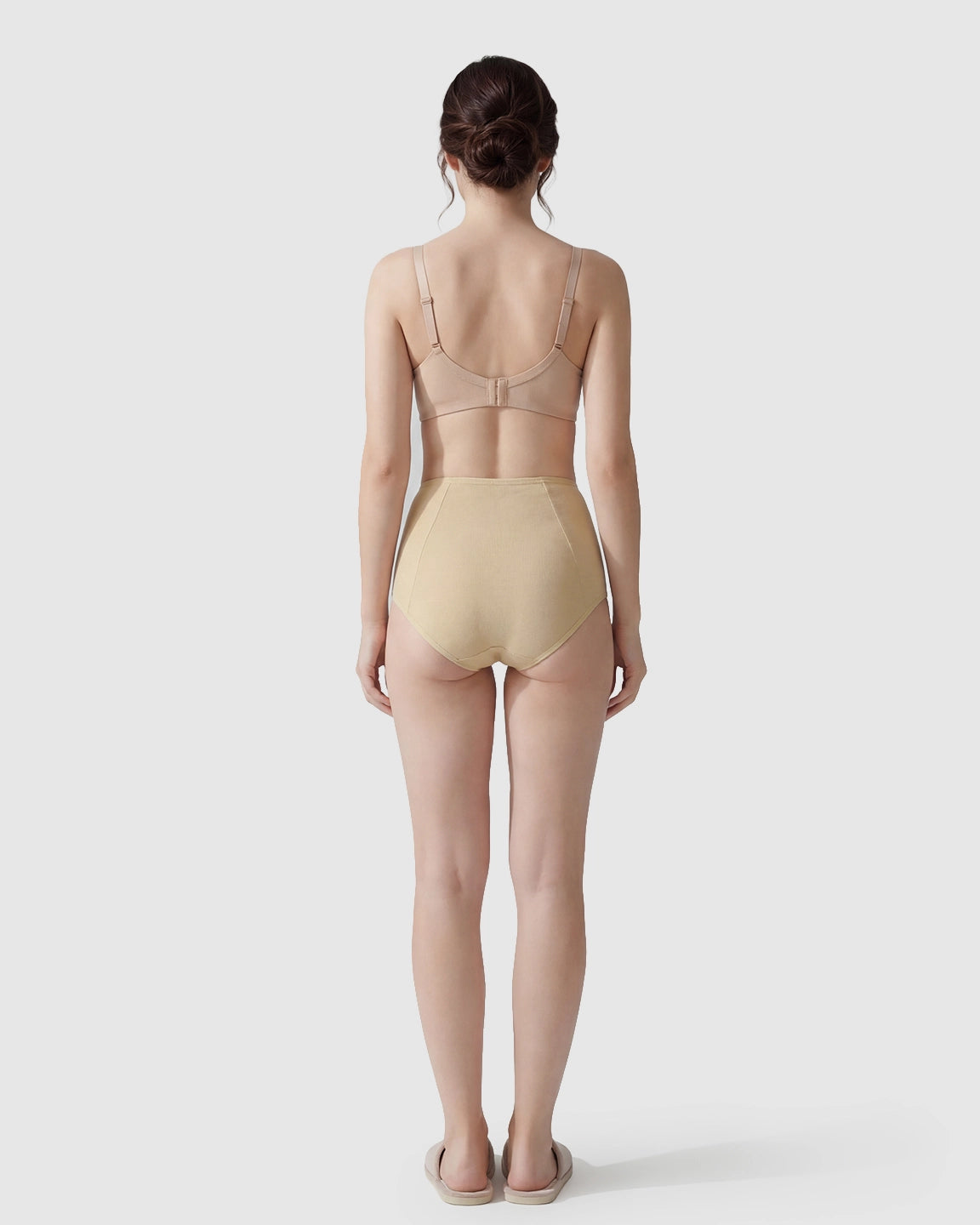 Removable Pad Mid-Waist Menstrual Maternity Panty