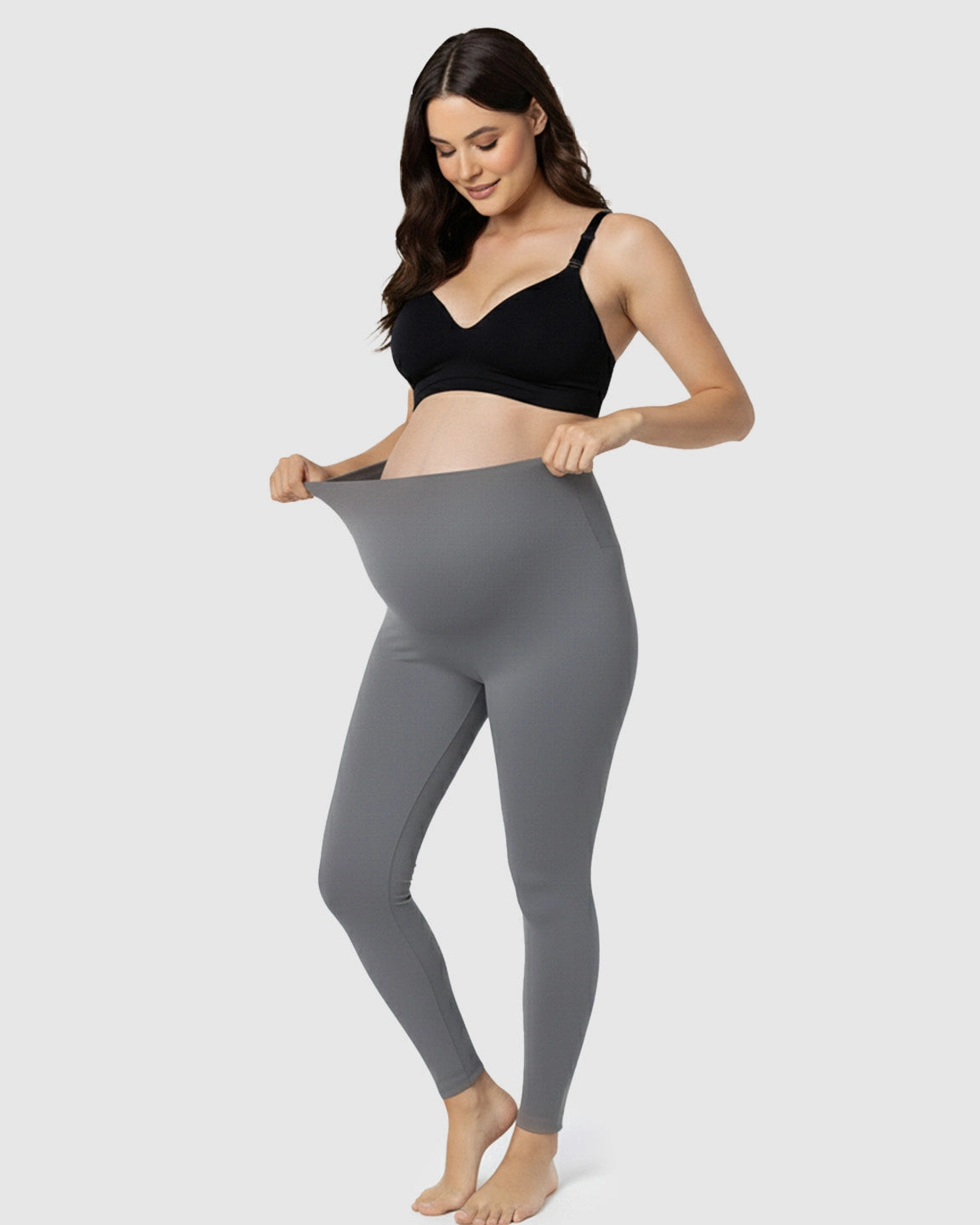 Belly Support Stretch Maternity Leggings