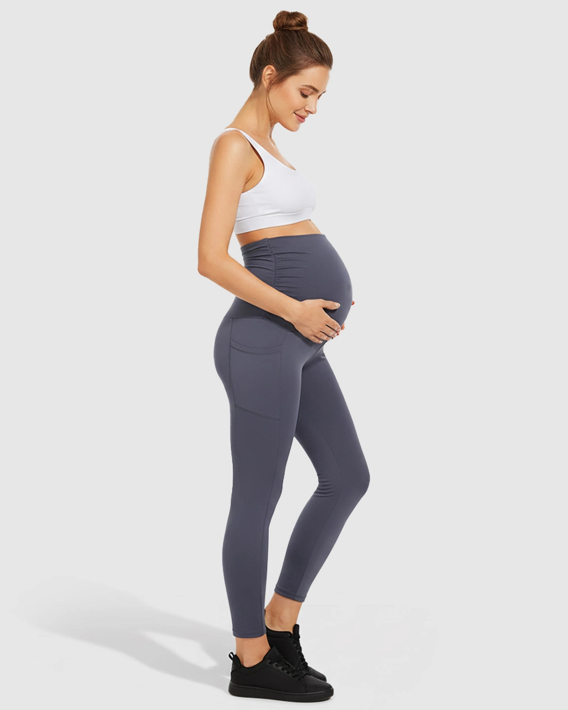 High-Elastic Support Activewear Maternity Leggings