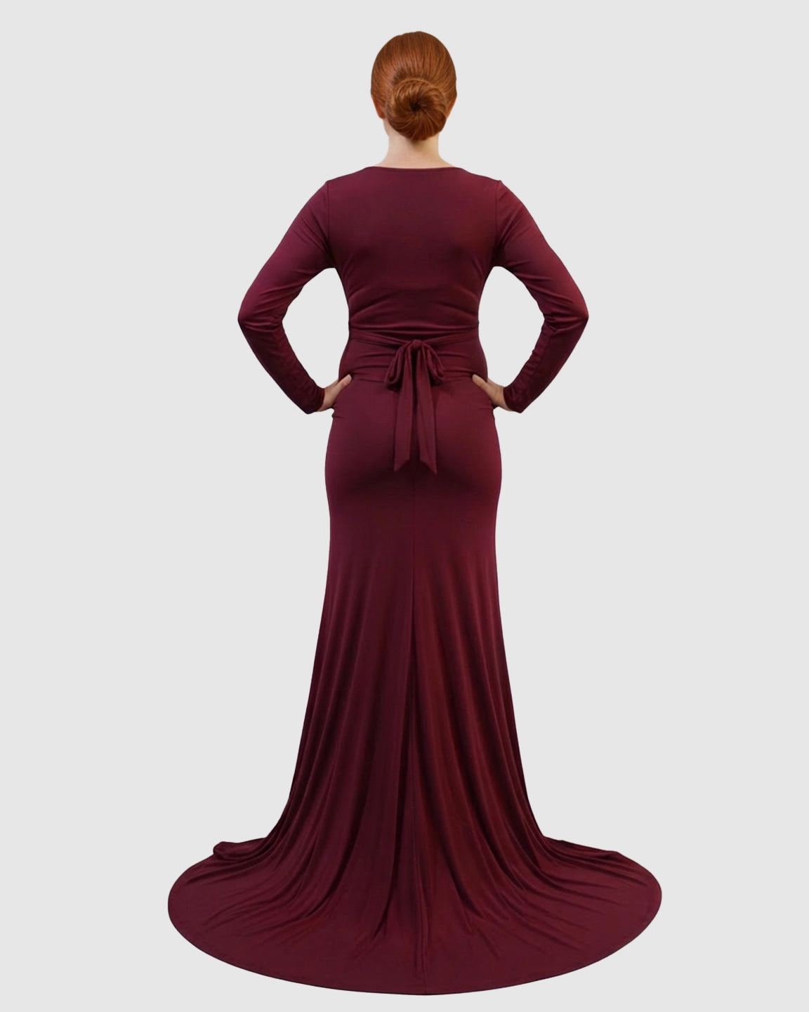 Empire Waist Romantic Style Maternity Photography Gown