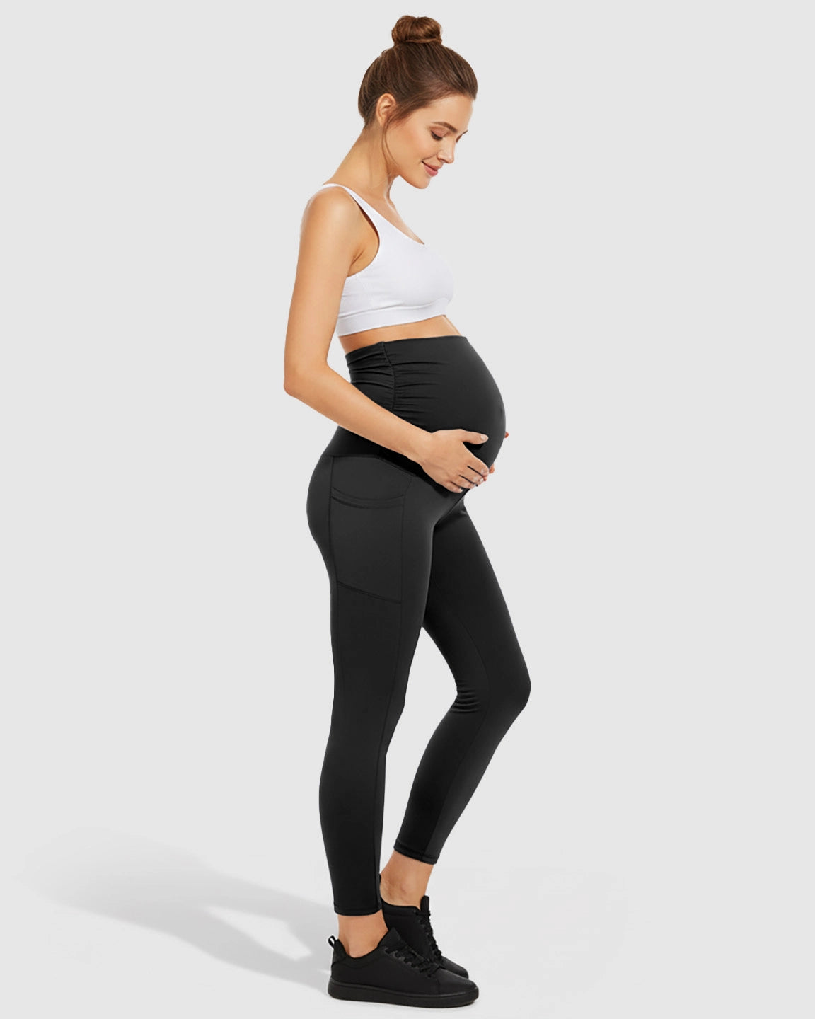 High-Elastic Support Activewear Maternity Leggings