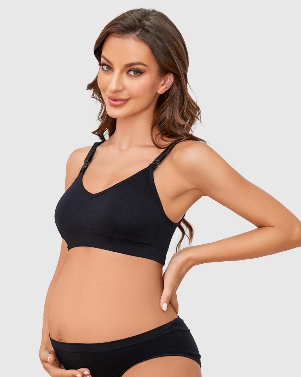 Wireless Front-Open Maternity Nursing Bra