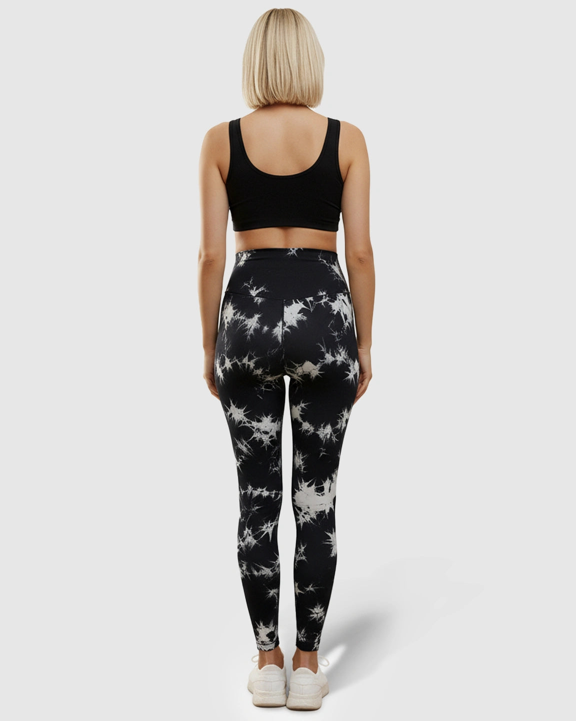 High-Waisted Tie-Dye Maternity Leggings