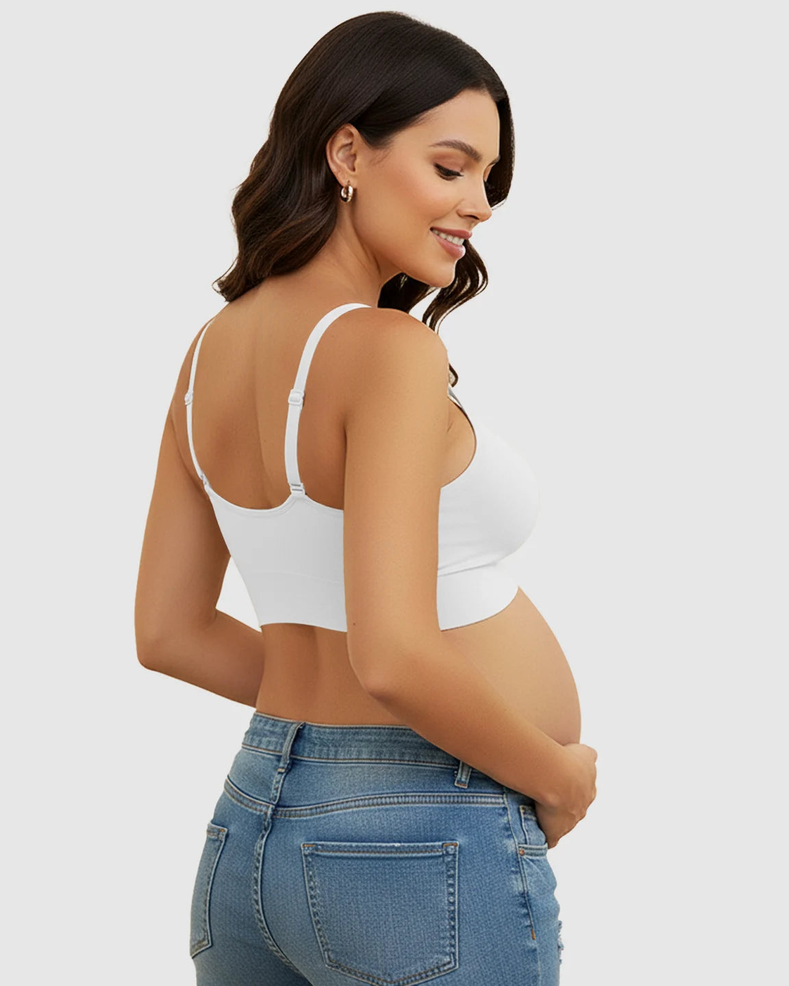 Wireless Front-Closure Maternity Nursing Bra