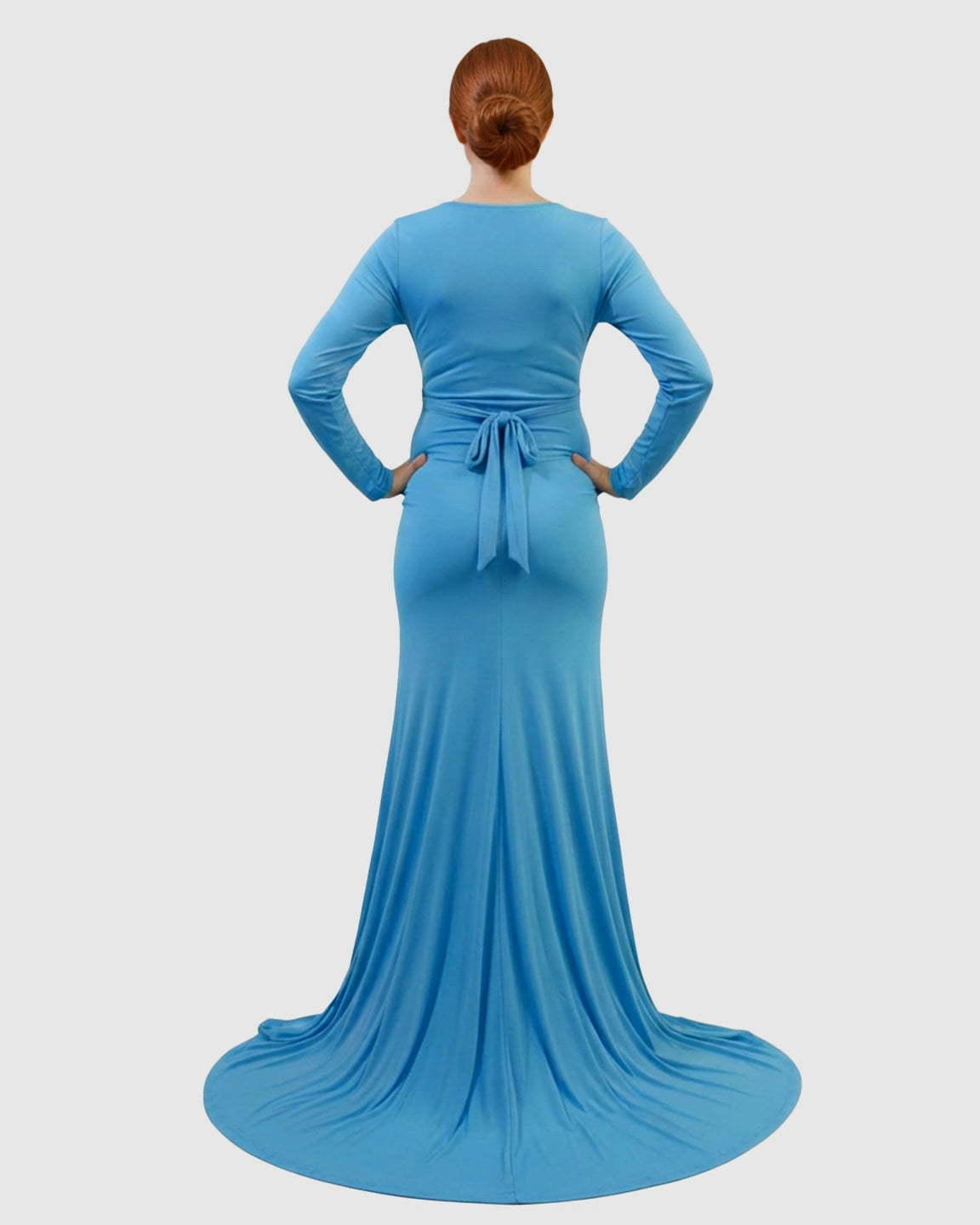 Empire Waist Romantic Style Maternity Photography Gown