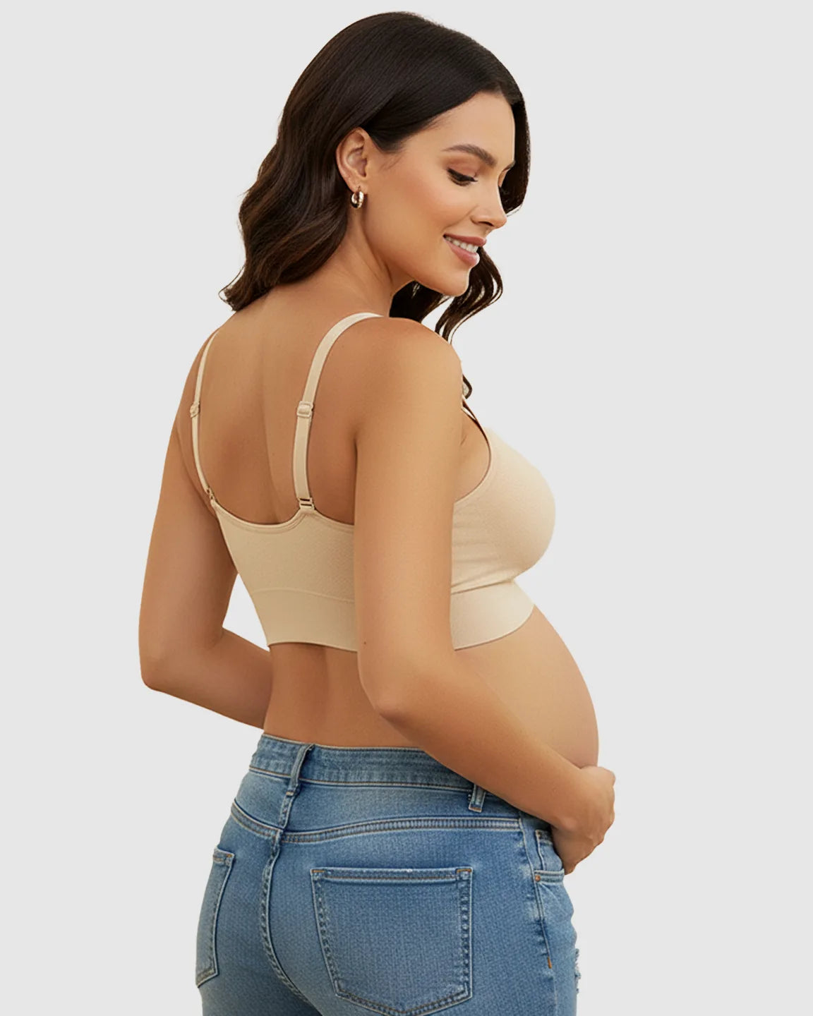 Wireless Front-Closure Maternity Nursing Bra