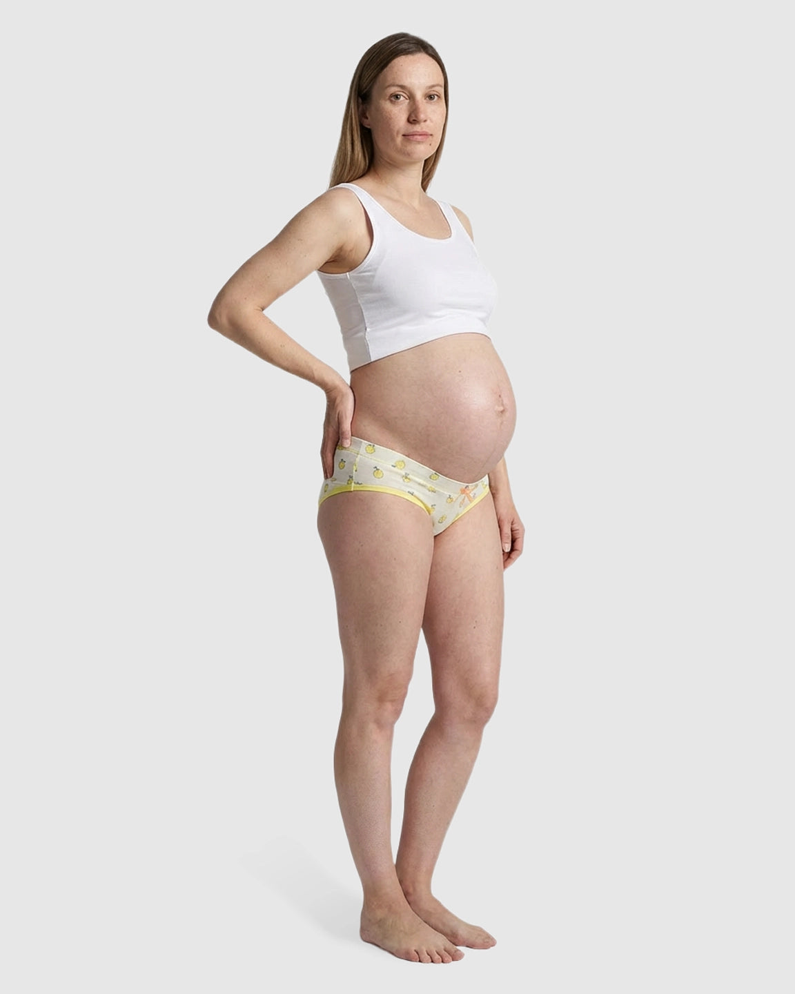 Pure Cotton V-Shaped Maternity Panties